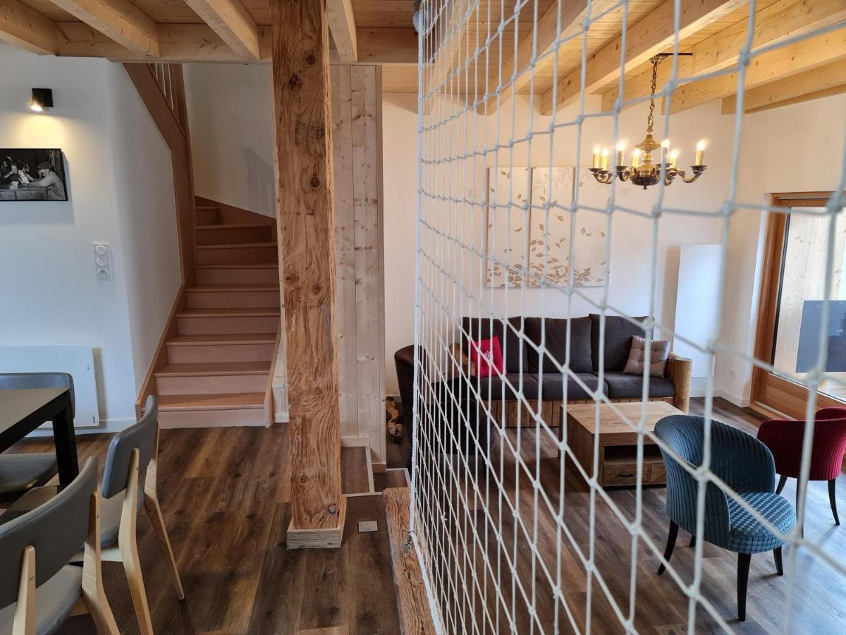 La Maizon Du Bois - Le Haut Appartement De 130 M2 - Le Bas Appartement De 70 M2 La Plagne Exterior foto